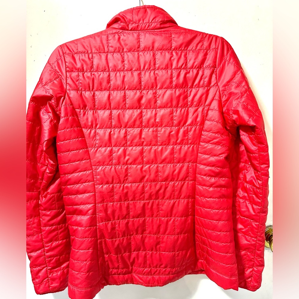 Patagonia Red Quilted Puffer Jacket